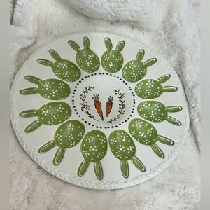 Potter’s Studio Easter egg ceramic serving tray